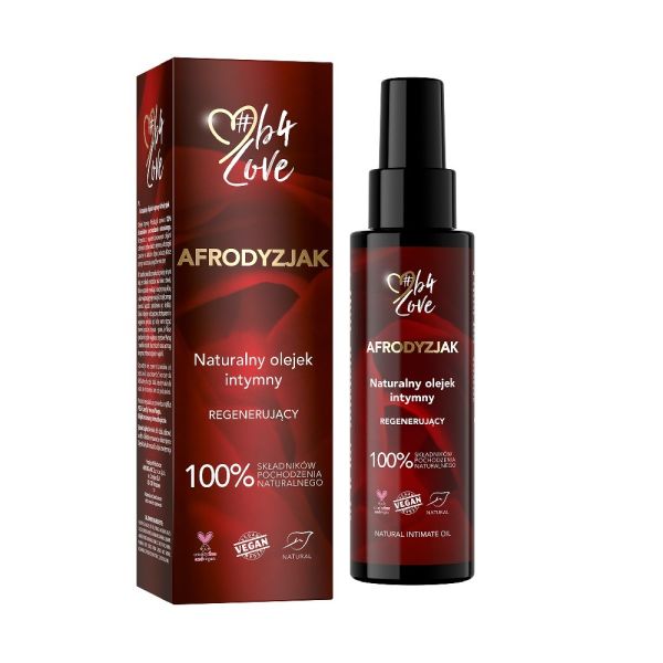 4organic b4love naturalny dwufazowy olejek intymny afrodyzjak 100ml