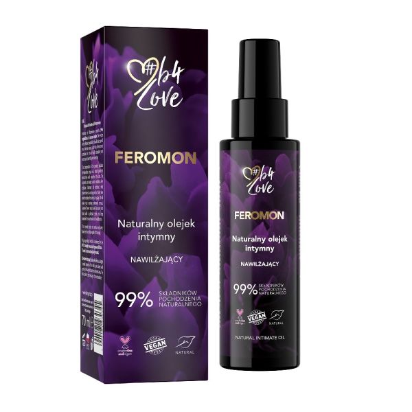 4organic b4love naturalny dwufazowy olejek intymny feromon 100ml