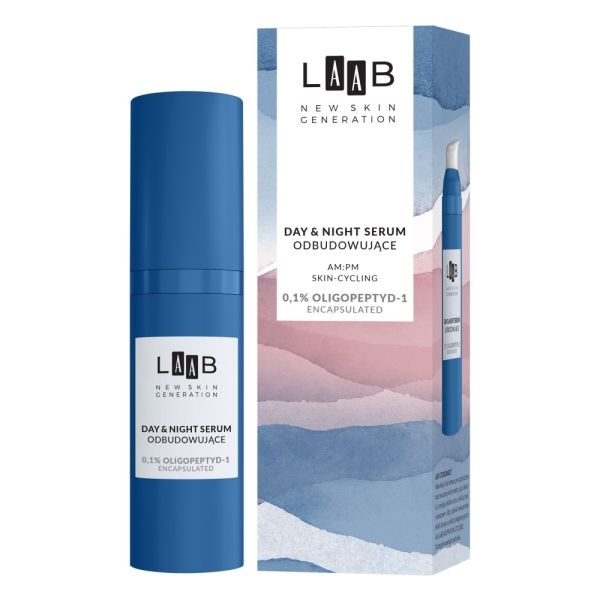 Aa laab am:pm day&night serum odbudowujące 0.1% oligopeptyd-1 (egf) encapsulated 30ml