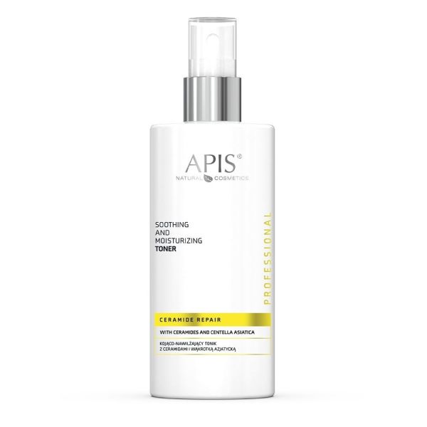 Apis ceramide repair kojąco-nawilżający tonik z ceramidami i wąkrotką azjatycką 300ml