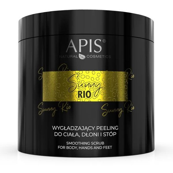 Apis sunny rio wygładzający peeling do ciała dłoni i stóp 700g