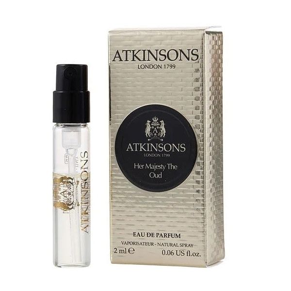 Atkinsons her majesty the oud woda perfumowana spray próbka 2ml