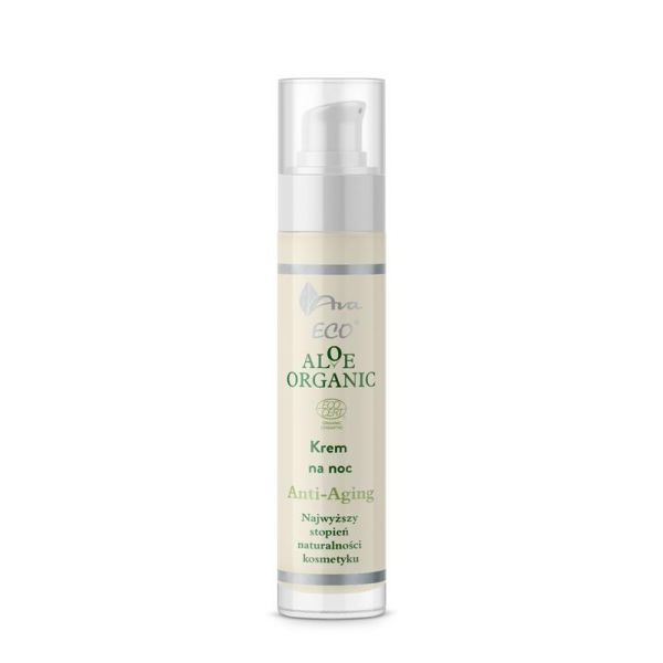 Ava laboratorium aloe organic krem na noc anti-aging 50ml