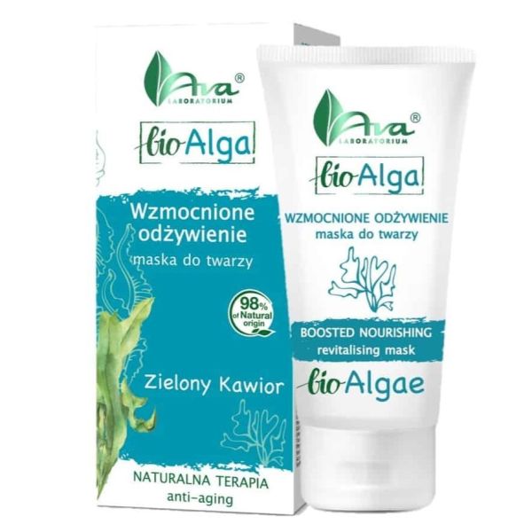 Ava laboratorium bio alga maska do twarzy - wzmocnione odżywienie skóry 50ml