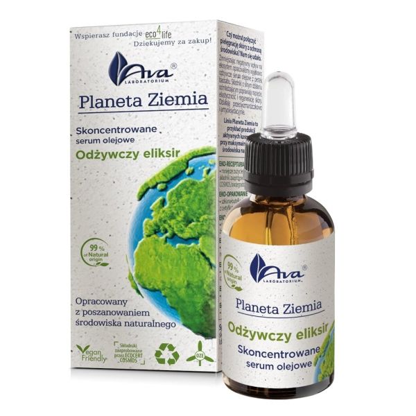 Ava laboratorium planeta ziemia skoncentrowane serum olejowe 30ml