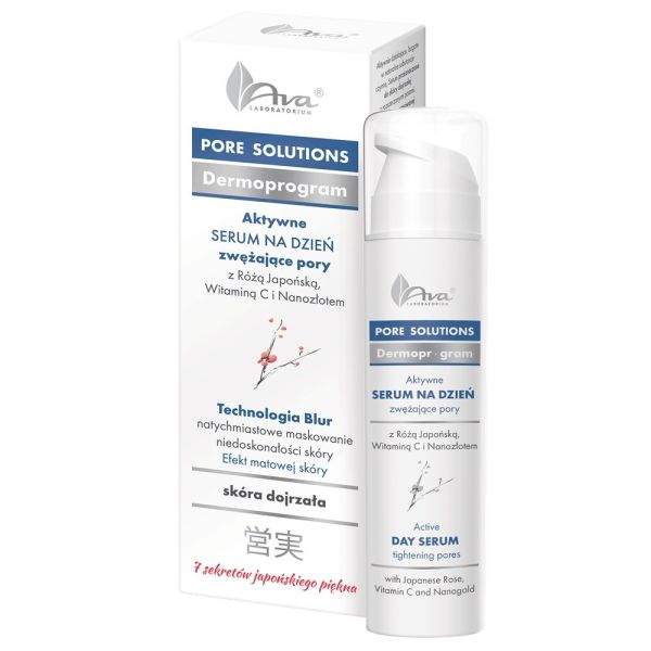 Ava laboratorium pore solutions aktywne serum na dzień zwężające pory 50ml