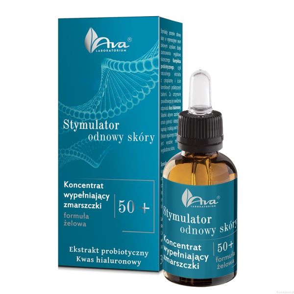 Ava laboratorium stymulator odnowy skóry koncentrat wypełniający zmarszczki 50+ 30ml