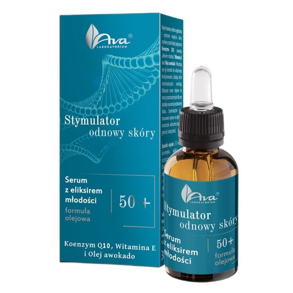 Ava laboratorium stymulator odnowy skóry serum z eliksirem młodości 50+ 30ml