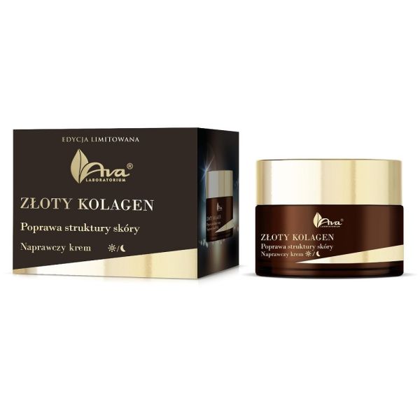 Ava laboratorium złoty kolagen naprawczy krem 50ml