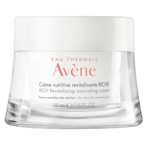 Avene eau thermale rich revitalizing nourishing cream bogaty rewitalizujący krem odżywczy do twarzy 50ml