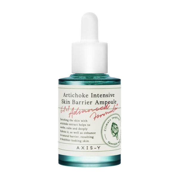 Axis-y artichoke intensive skin barrier ampoule nawilżające serum w ampułce do twarzy z karczochem 30ml