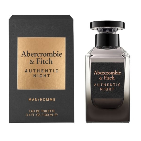 Abercrombie&fitch authentic night man woda toaletowa spray 100ml