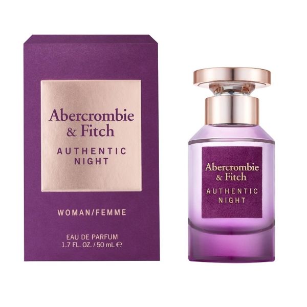 Abercrombie&fitch authentic night woman woda perfumowana spray 50ml