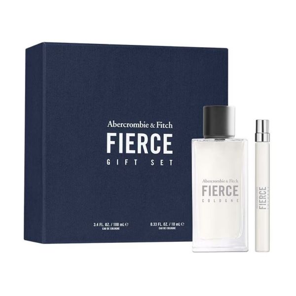 Abercrombie&fitch fierce cologne zestaw woda kolońska 100ml + woda kolońska 10ml