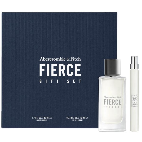 Abercrombie&fitch fierce cologne zestaw woda kolońska 50ml + woda kolońska 10ml