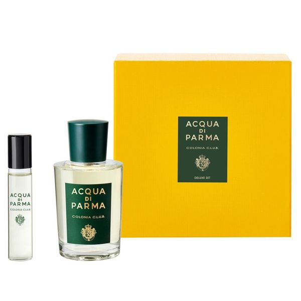 Acqua di parma colonia c.l.u.b. zestaw woda kolońska 100ml + woda kolońska 12ml