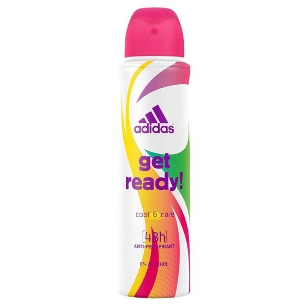 Adidas get ready! for her antyperspirant spray 150ml