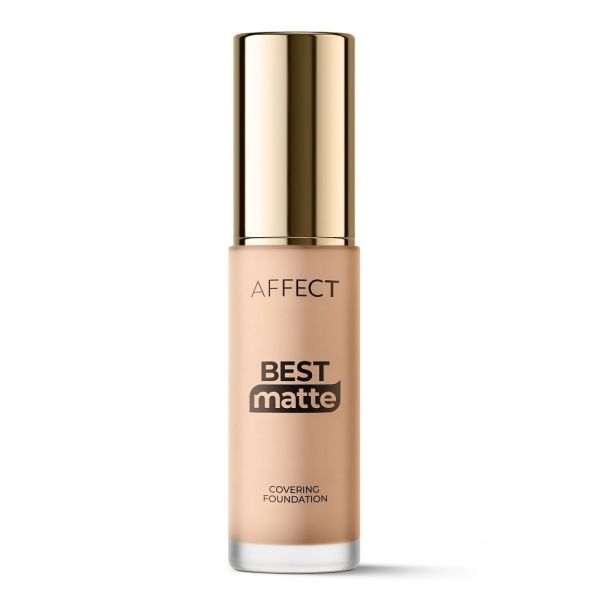 Affect best matte matowy podkład kryjący 4n 30ml