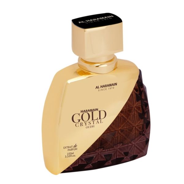 Al haramain gold crystal oudh ekstrakt perfum 100ml