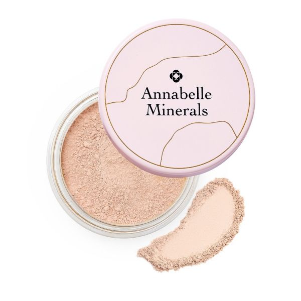 Annabelle minerals podkład mineralny rozświetlający pure cream 10g