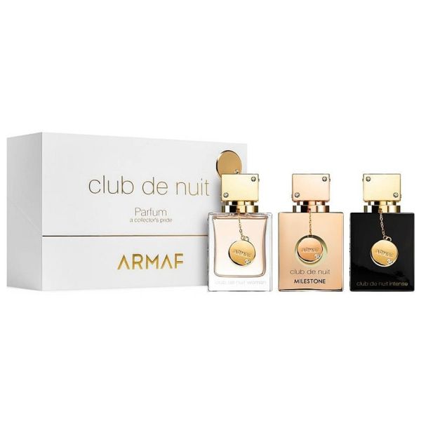 Armaf club de nuit parfum a collector's pride zestaw wód perfumowanych 3x30ml