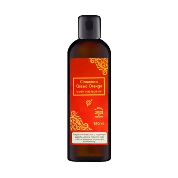 Aurora body massage oil olejek do masażu ciała cinnamon kissed orange 150ml