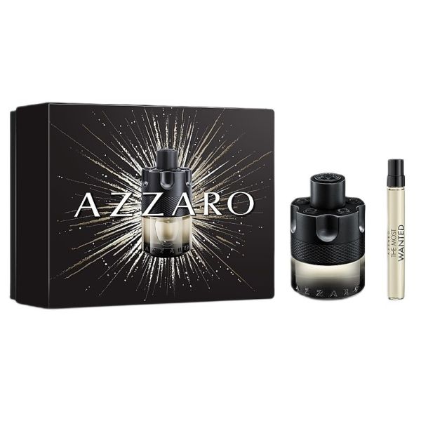 Azzaro the most wanted intense zestaw woda toaletowa spray 50ml + woda toaletowa spray 10ml