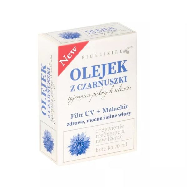 Bioelixire serum z olejkiem z czarnuszki 20ml