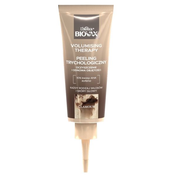 Biovax glamour volumising therapy trychologiczny peeling do skóry głowy 100ml