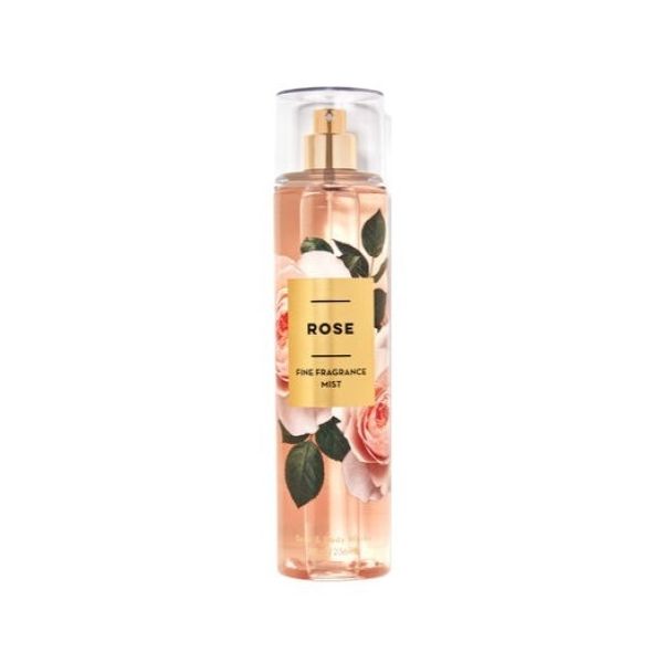 Bath & body works rose mgiełka do ciała 236ml