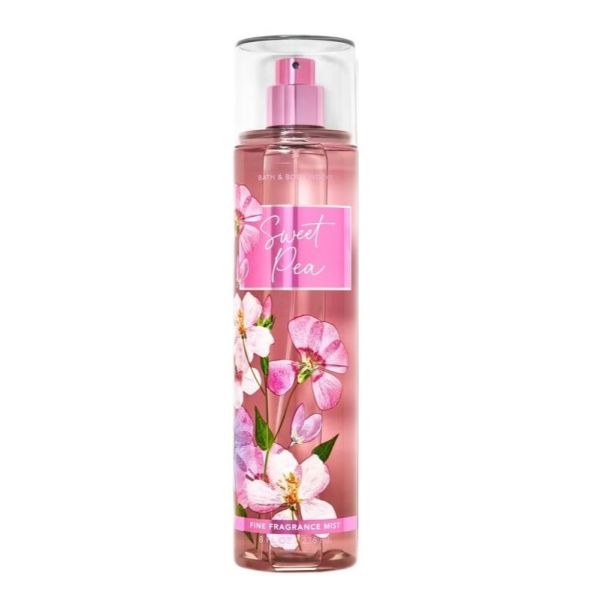 Bath & body works sweet pea mgiełka do ciała 236ml