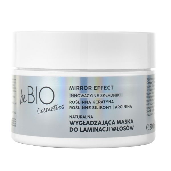 Bebio ewa chodakowska baby hair complex mirror effect naturalna wygładzająca maska do laminacji włosów 200ml