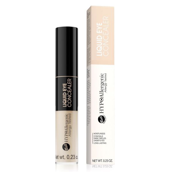 Bell hypoallergenic liquid eye concealer hypoalergiczny korektor rozświetlający pod oczy 01 natural 6.5g