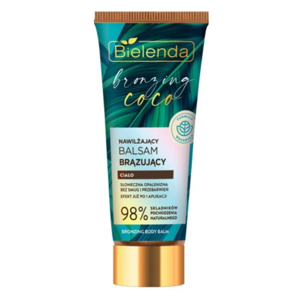 Bielenda bronzing coco nawilżający balsam brązujący do ciała 200ml