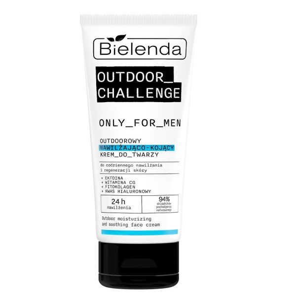 Bielenda only for men outdoor challenge outdoorowy nawilżająco-kojący krem do twarzy 50ml