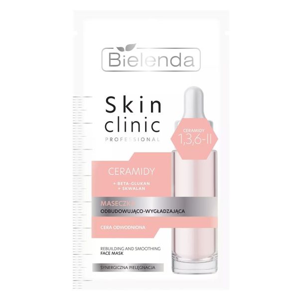 Bielenda skin clinic professional ceramidy maseczka odbudowująco-wygładzająca 8g