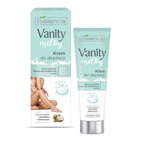 Bielenda vanity milky krem do depilacji z mleczkiem kokosowym 100ml