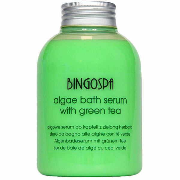 Bingospa algowe serum do kąpieli z zieloną herbatą 500ml
