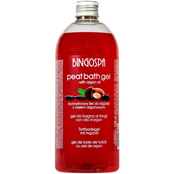 Bingospa borowinowy żel do kąpieli z olejem arganowym 500ml