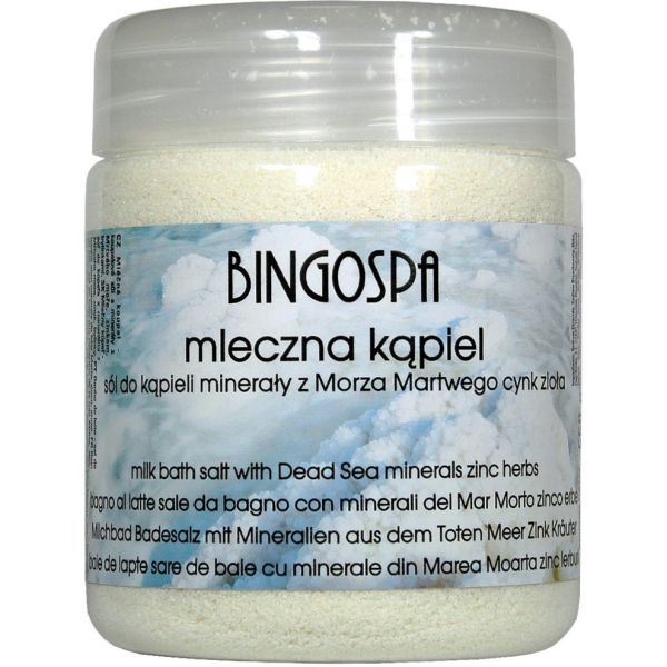 Bingospa sól do kąpieli z minerałami z morza martwego 550g