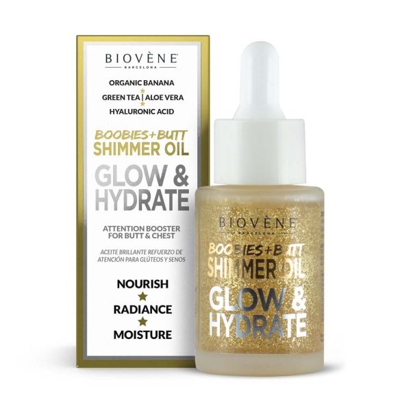 Biovene glow & hydrate olejek do piersi i pośladków 30ml