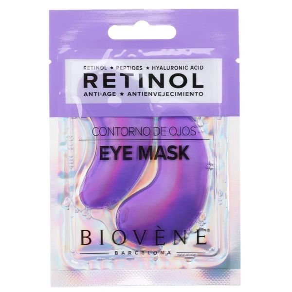 Biovene retinol anti-age żelowe płatki pod oczy z retinolem i kwasem hialuronowym 1 para