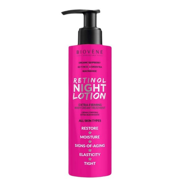 Biovene retinol night lotion ekstremalnie ujędrniający krem ​​do ciała 200ml