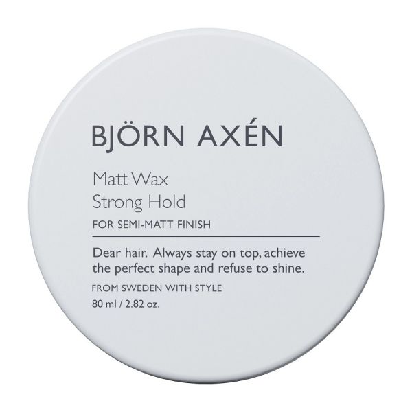 Björn axén matt wax strong hold matujący wosk do włosów 80ml