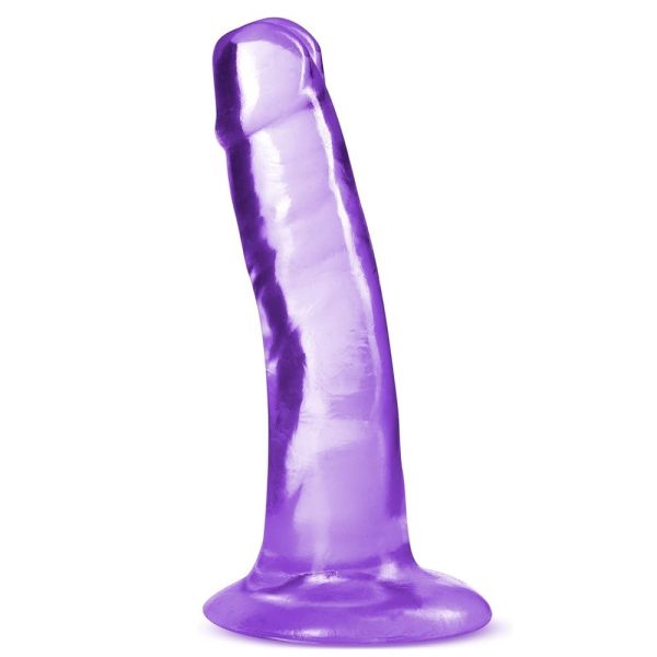 Blush b yours plus hard n' happy transparentne dildo z przyssawką purple