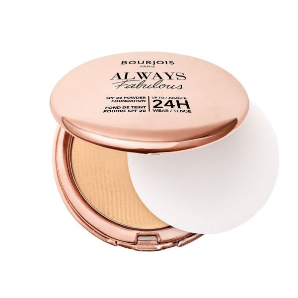 Bourjois always fabulous matujący puder w kompakcie z filtrem spf20 310 beige 7g