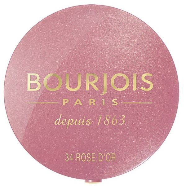 Bourjois little round pot blush róż do policzków 34 rose d'or 2.5g