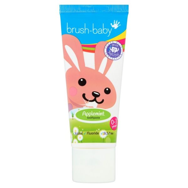 Brush-baby applemint pasta do zębów dla dzieci 0-3l 50ml