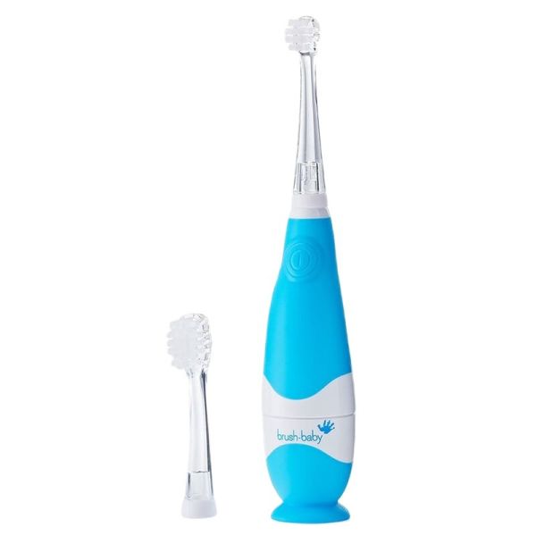 Brush-baby babysonic szczoteczka soniczna dla dzieci w wieku 0-3 lat blue