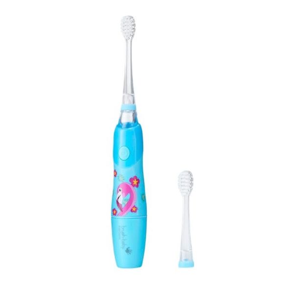 Brush-baby kidzsonic szczoteczka soniczna dla dzieci w wieku 3+ lat flamingo